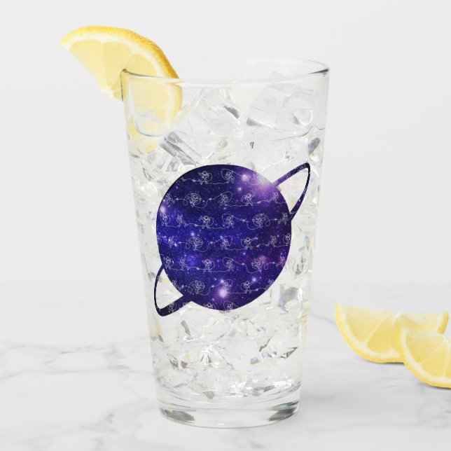 Vidrio astronauta (Anverso (hielo))