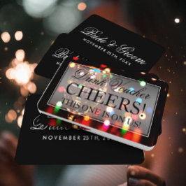 Vidrio Bokeh Luces de Bebida Voucher