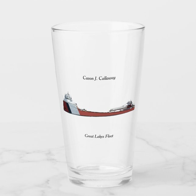 Vidrio Cason J. Callaway (Anverso)