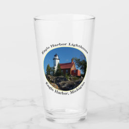 Vidrio circular del faro de Eagle Harbour