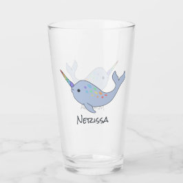 Vidrio conocido de Narwhal del arco iris