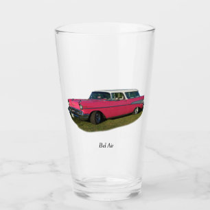 Vidrio de aire rosado