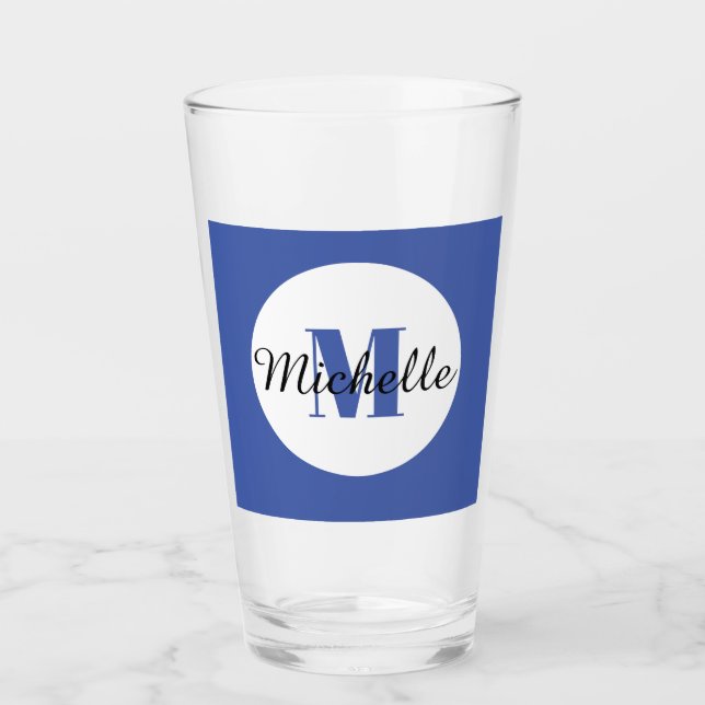 VIDRIO DE BEBIDA INICIAL Y DE NOMBRE (Anverso)