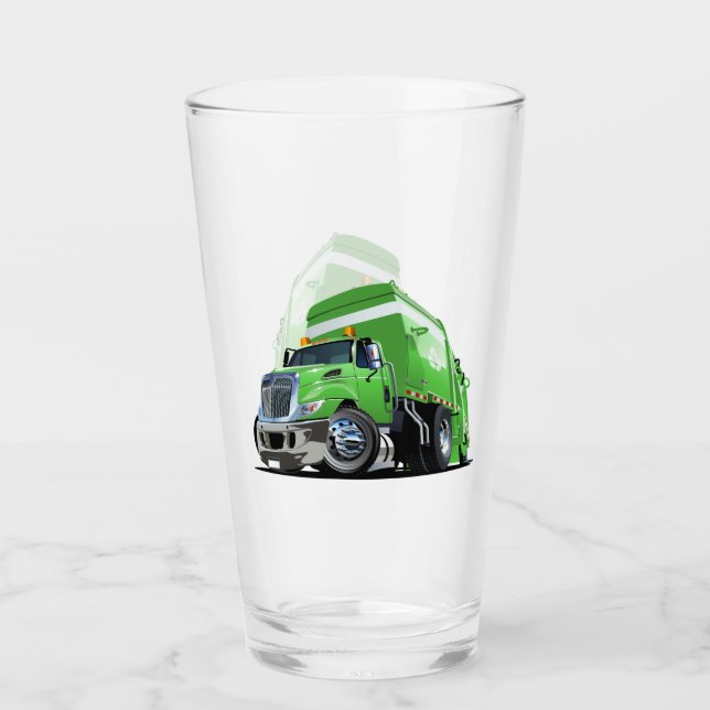 Vidrio de camión de basura personalizado (Anverso)