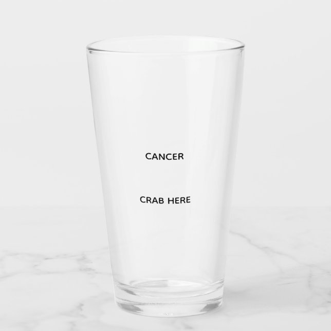 Vidrio de cáncer (Reverso)