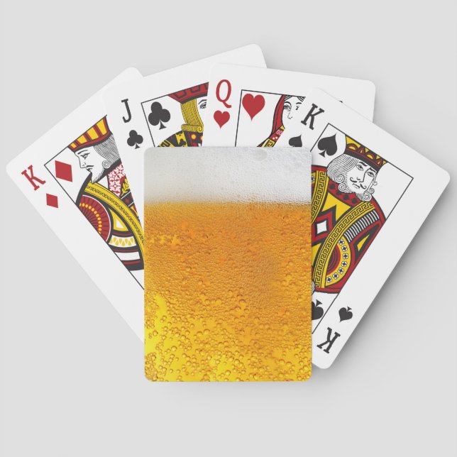 Vidrio de cerveza #1 Cartas de juego (Reverso)