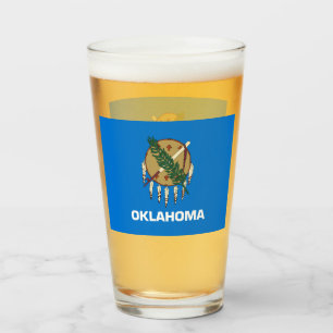 VIDRIO DE CERVEZA DE OKLAHOMA