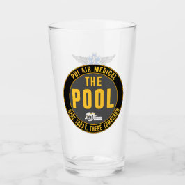 Vidrio de cerveza de pool