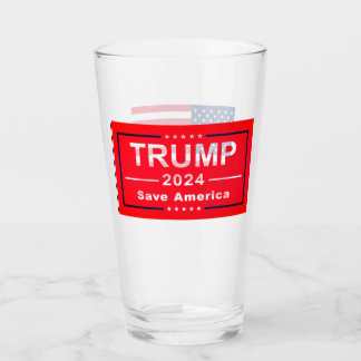 Vidrio de cerveza Donald TRUMP 2024