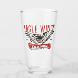 Vidrio de Cerveza Eagle Wings