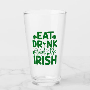 Vidrio de citas del Día de San Patricio