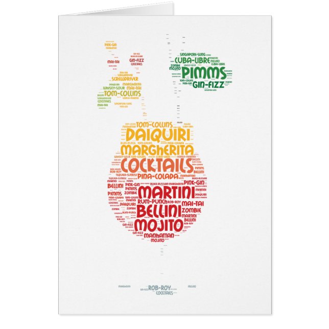 vidrio de cóctel (Frente)