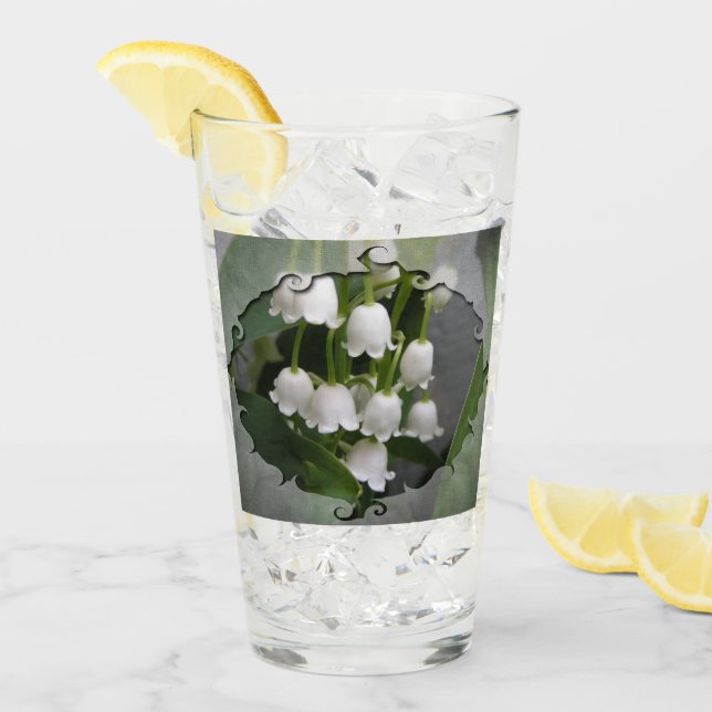 Vidrio de consumición del lirio de los valles (Anverso (hielo))