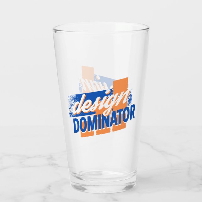 Vidrio de diseño con problemas de Dominador de dis (Reverso)