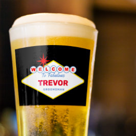 Vidrio de evento especial de Rótulo de Las Vegas