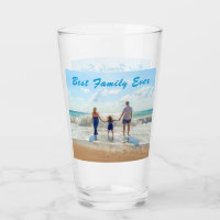 Vidrio de Foto Personalizado Tus Fotos de Familia 