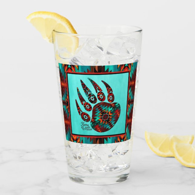 Vidrio de garra de oso tibal (Anverso (hielo))