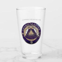 Vidrio de gran maestro personalizado