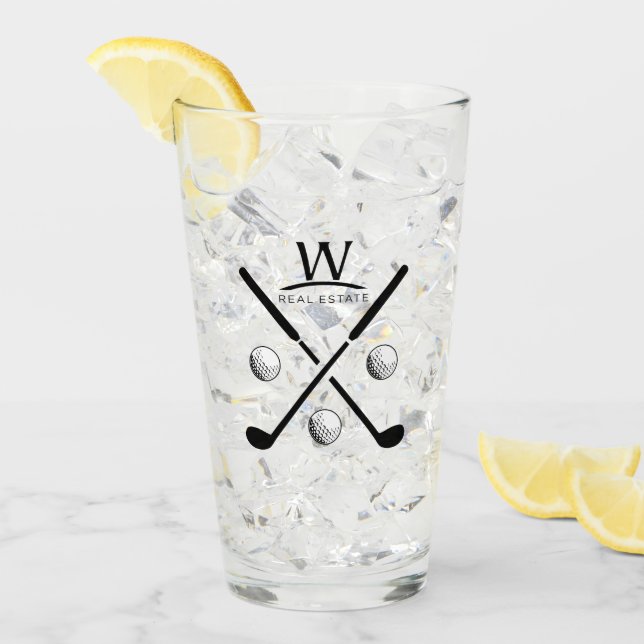 Vidrio de Highball del golf de W (Anverso (hielo))