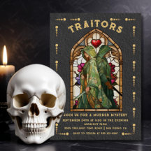 Vidrio de Iglesia Traidores Tarjeta de Tarot Miste