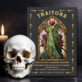 Vidrio de Iglesia Traidores Tarjeta de Tarot Miste