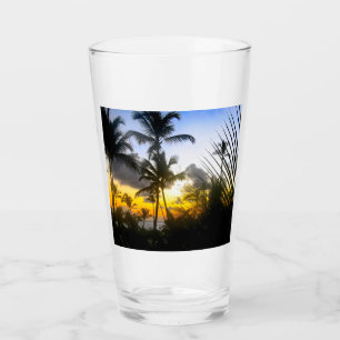 Vidrio de impresión Tropical Sunset