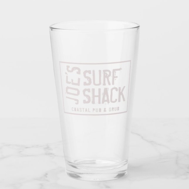 Vidrio de Joe's Surf Shack (Anverso)
