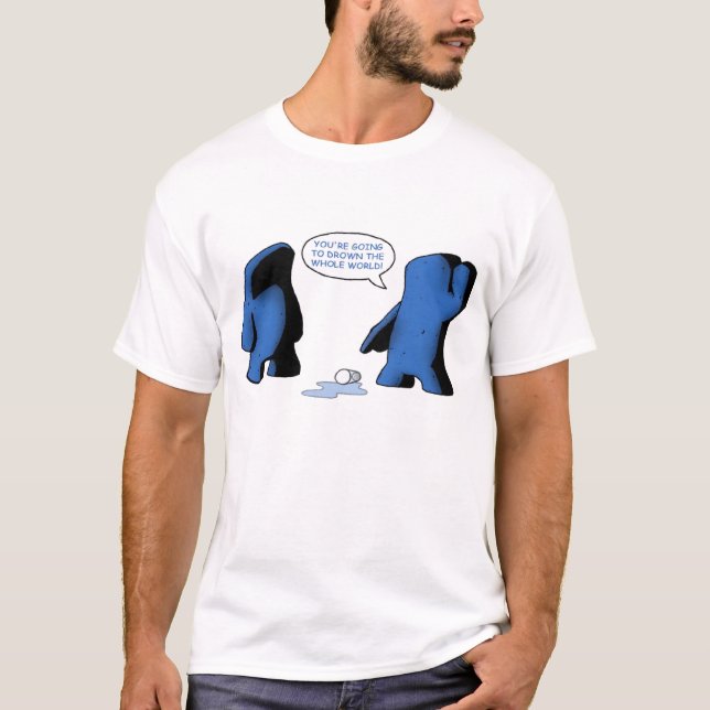 Vidrio de Knox de la camiseta del agua (Anverso)