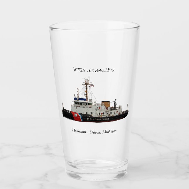 Vidrio de la bahía de Bristol WTGB 102 (Anverso)