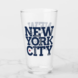 Vidrio de la pinta de New York City