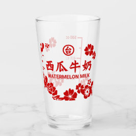 Vidrio de leche de sandía