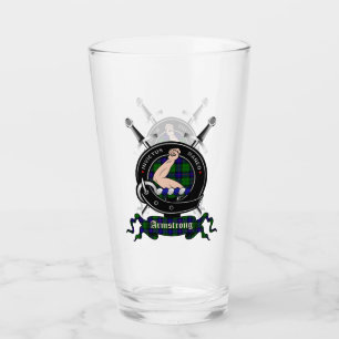 Vidrio de pinta para la insignia de clan Armstrong