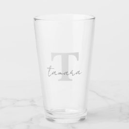 Vidrio de pinta Personalizado de 16 oz con tu nomb