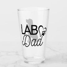 Vidrio de pintura "Lab Dad"