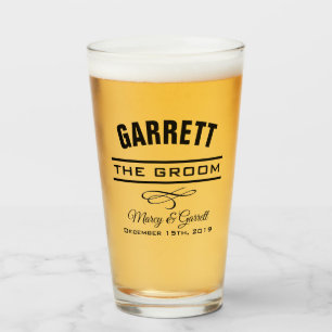 VIDRIO DE TUMBLER DEL PARTIDO DE BODA DE GRUPO
