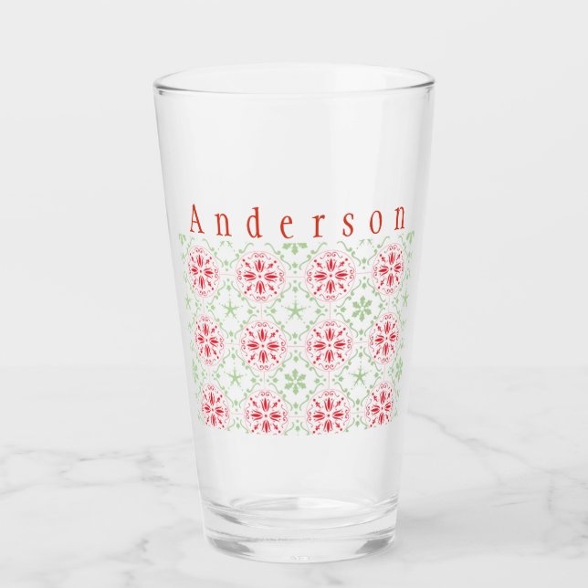 Vidrio de vacaciones nórdico (Anverso)