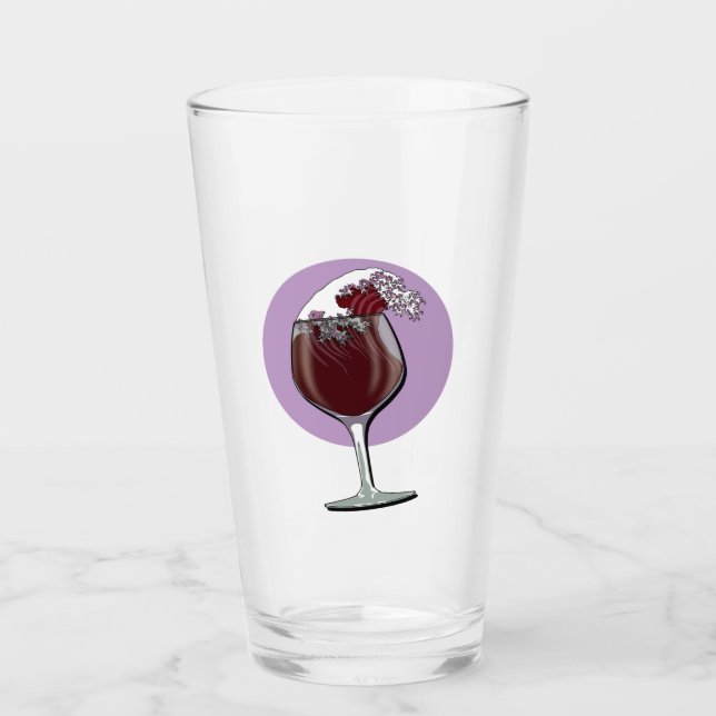 Vidrio De Vino (Anverso)