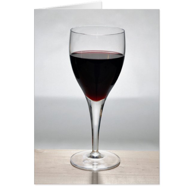 Vidrio de vino rojo (Frente)