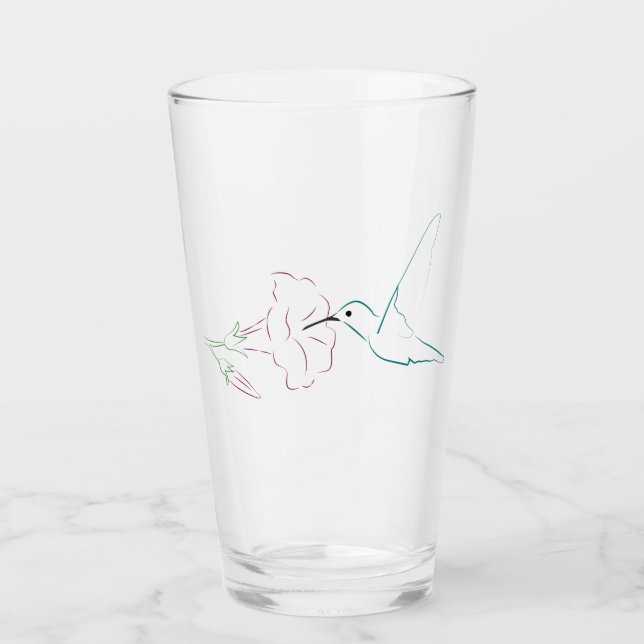 Vidrio del colibrí (Anverso)