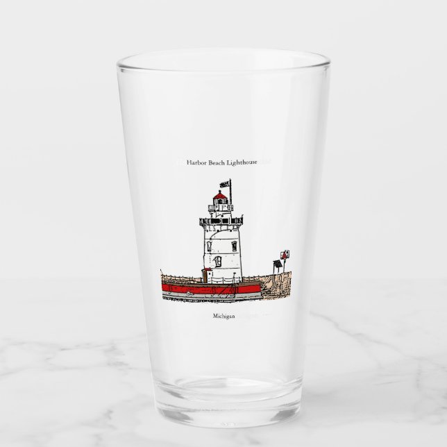 Vidrio del faro de Harbour Beach (Anverso)