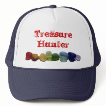 Vidrio del mar, gorra de béisbol de cristal del