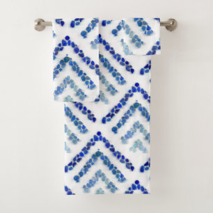 Vidrio del mar - Treeometric - azul