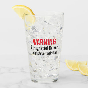 Vidrio del vaso del conductor señalado