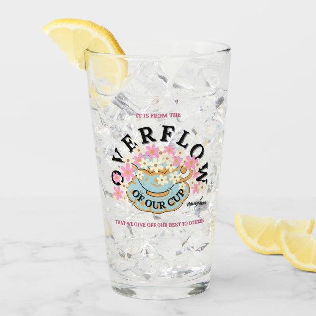 Vidrio desbordado de Adiela Akoo (Anverso (hielo))