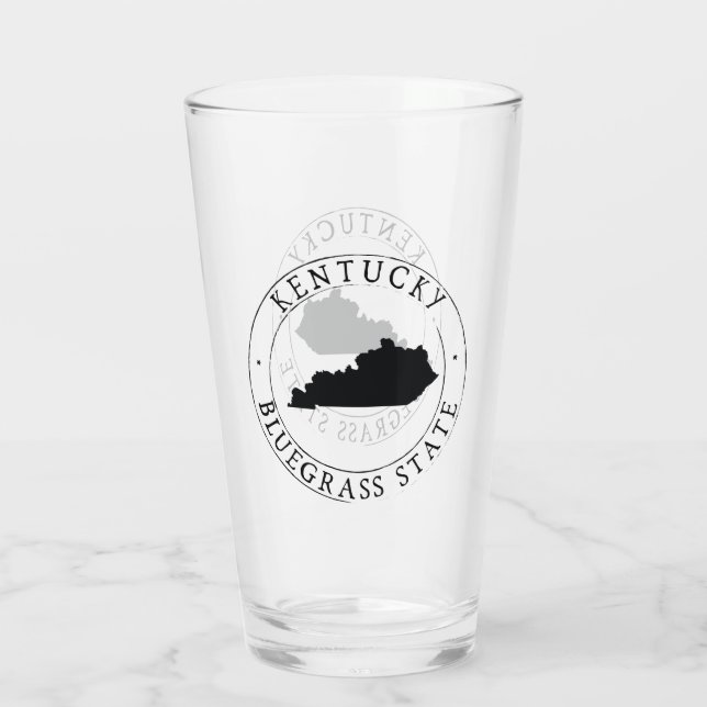 Vidrio estatal de Kentucky (Reverso)