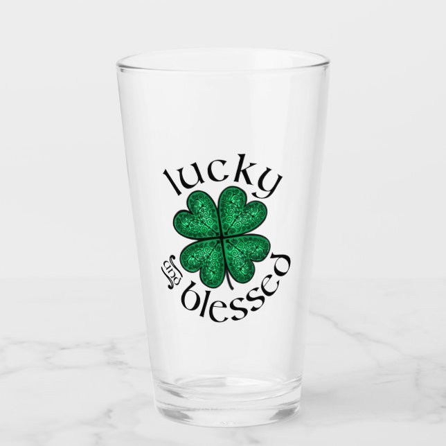 Vidrio irlandés con lujuria y bendito (Anverso)