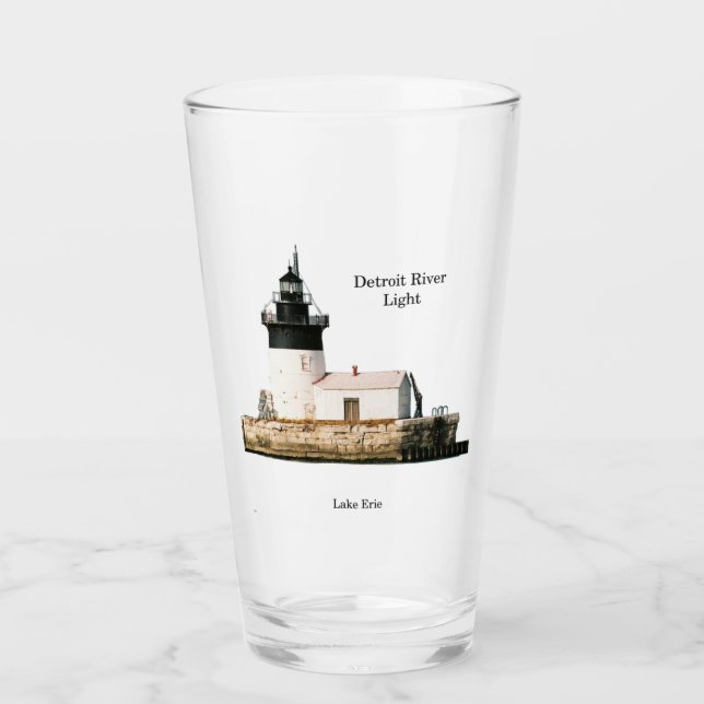 Vidrio ligero del río Detroit (Anverso)