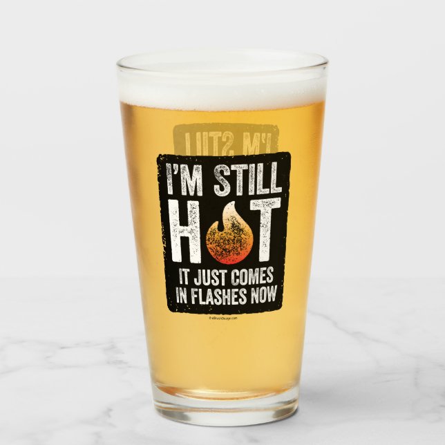 Vidrio menopáusico (todavía estoy caliente) (Anverso (lleno))