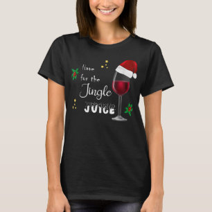 Vidrio navidad Con Camiseta De Jingle Juice