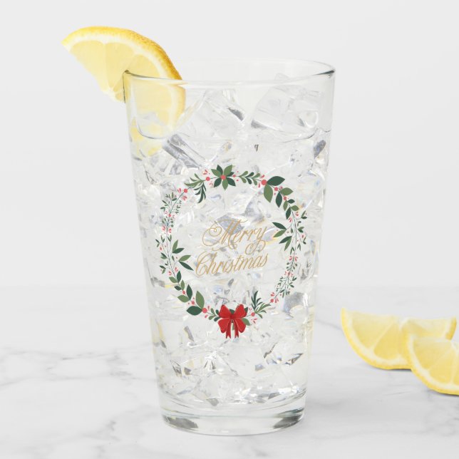 Vidrio navideño (Anverso (hielo))